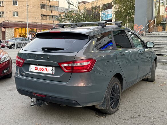 2021 Lada (ВАЗ) Vesta SW I, серый, 799000 рублей - вид 2