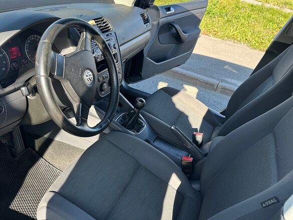 2008 Volkswagen Golf V, чёрный, 555000 рублей - вид 13