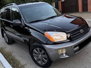 2002 Toyota RAV4 II (XA20), чёрный, 510000 рублей, вид 4