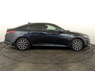 2019 Kia Optima IV Рестайлинг, синий, 1955000 рублей, вид 4