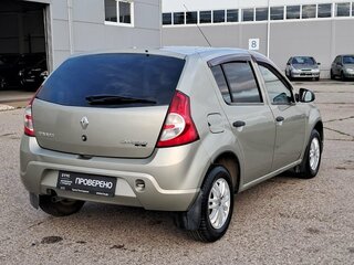 2012 Renault Sandero I, бежевый, 515000 рублей, вид 5