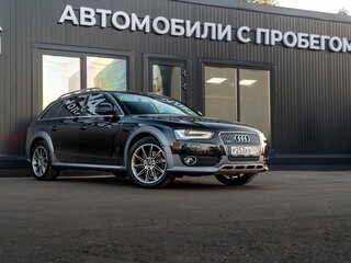 2014 Audi A4 allroad 7S-tronic IV (B8) Рестайлинг, чёрный, 1850000 рублей, вид 3
