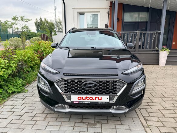 2020 Hyundai Kona I, чёрный, 2050000 рублей