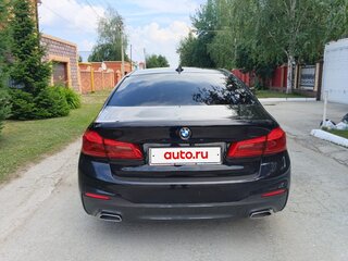 2020 BMW 5 серии 520d VII (G30/G31/G38), синий, 4350000 рублей, вид 3