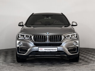2016 BMW X6 30d II (F16), серый, 2749000 рублей, вид 2