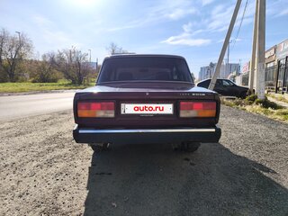 2008 Lada (ВАЗ) 2107, пурпурный, 140000 рублей, вид 4