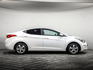 2013 Hyundai Elantra V (MD) Рестайлинг, белый, 699896 рублей, вид 4
