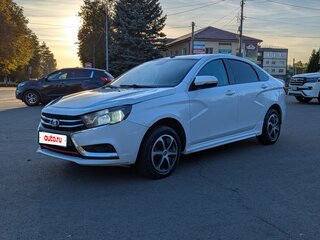 2018 Lada (ВАЗ) Vesta I, белый, 630000 рублей, вид 1