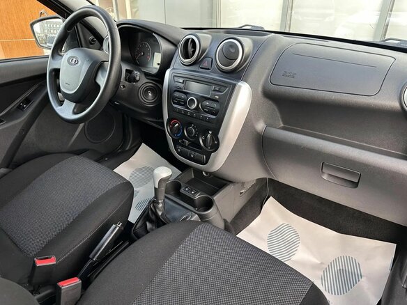 2016 Lada (ВАЗ) Granta I, серый, 570000 рублей - вид 10