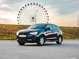 2013 Mitsubishi ASX I, чёрный, 1399000 рублей, вид 1