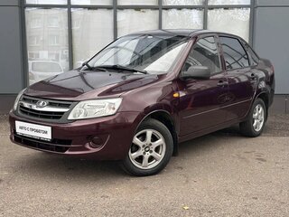 2012 Lada (ВАЗ) Granta I, пурпурный, 340000 рублей, вид 1