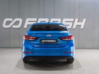 2017 Hyundai Elantra VI (AD), синий, 1279000 рублей, вид 4