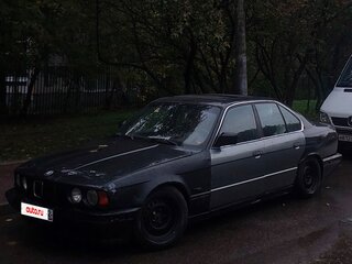 1990 BMW 5 серии 520i III (E34), чёрный, 200000 рублей, вид 3