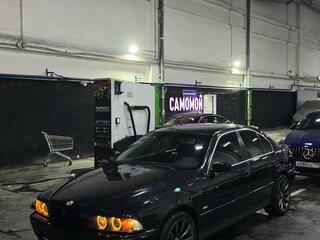 2001 BMW 5 серии 530i IV (E39) Рестайлинг, чёрный, 570000 рублей, вид 1