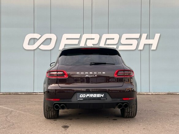 2016 Porsche Macan S I, коричневый, 3150000 рублей - вид 4