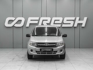 2013 Lada (ВАЗ) Granta I, серебристый, 540000 рублей, вид 3