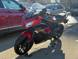 2016 Kawasaki ER-6F (Ninja 650R), красный, 550000 рублей, вид 4