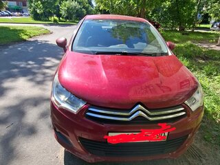 2011 Citroen C4 II, красный, 400000 рублей, вид 1