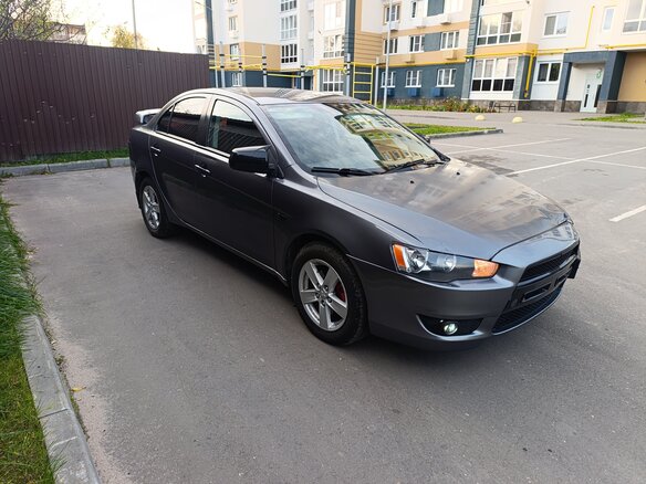 2008 Mitsubishi Lancer X, серый, 580000 рублей - вид 2
