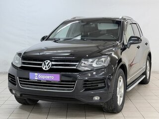 2012 Volkswagen Touareg II, чёрный, 1780000 рублей, вид 1