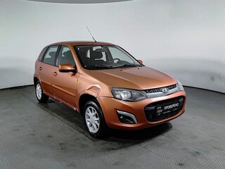 2013 Lada (ВАЗ) Kalina II, оранжевый, 363000 рублей, вид 3