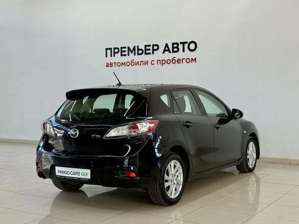2012 Mazda 3 II (BL) Рестайлинг, чёрный, 675000 рублей - вид 3