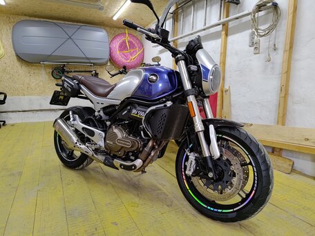 2023 QJMotor SRV 550, синий, 450000 рублей, вид 5