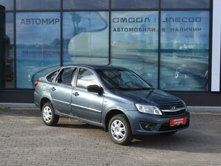 2014 Lada (ВАЗ) Granta I, синий, 210000 рублей, вид 3