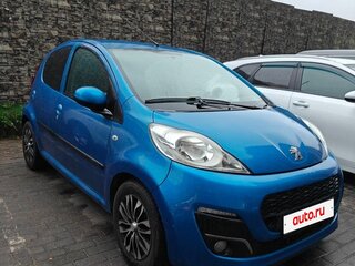 2012 Peugeot 107 I Рестайлинг 2, синий, 430000 рублей, вид 3