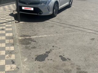 2014 Toyota Camry VII (XV50) Рестайлинг, белый, 1850000 рублей, вид 3