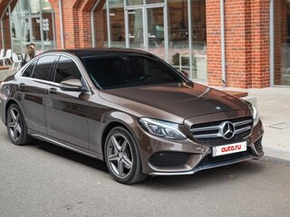 2015 Mercedes-Benz C-Класс 180 IV (W205), коричневый, 2250000 рублей, вид 3