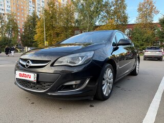 2012 Opel Astra J Рестайлинг, чёрный, 680000 рублей, вид 2