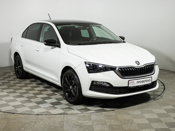 2021 Skoda Rapid II, белый, 1779700 рублей - вид 2