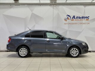 2017 Skoda Rapid I Рестайлинг, серый, 1220000 рублей, вид 2