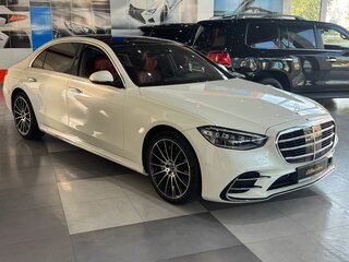 2020 Mercedes-Benz S-Класс 450 Long 4MATIC VII (W223), белый, 9999999 рублей, вид 2