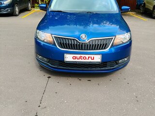 2019 Skoda Rapid I Рестайлинг, синий, 1450000 рублей, вид 1