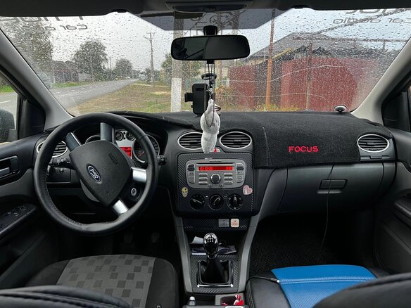 2008 Ford Focus II Рестайлинг, синий, 445000 рублей - вид 3