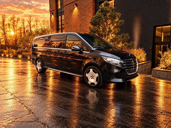 2026 Mercedes-Benz V-Класс Extra Long 300 d экстра длинный III (W447) Рестайлинг 2, чёрный, 13990000 рублей - вид 3