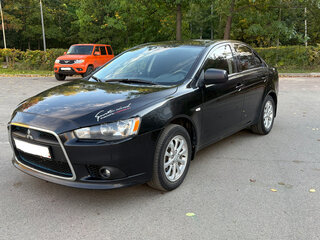 2013 Mitsubishi Lancer X Рестайлинг, чёрный, 840000 рублей, вид 1