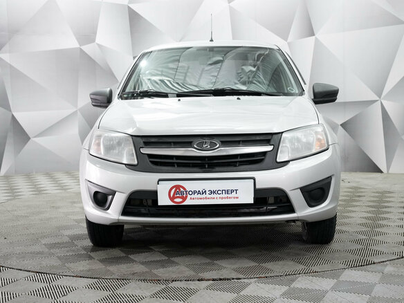 2016 Lada (ВАЗ) Granta I, серебристый, 371000 рублей - вид 7