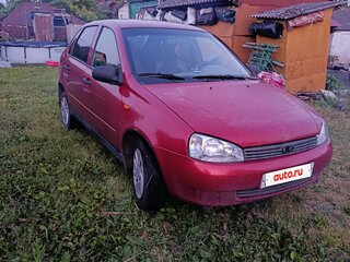 2006 Lada (ВАЗ) Kalina I, красный, 125000 рублей, вид 2