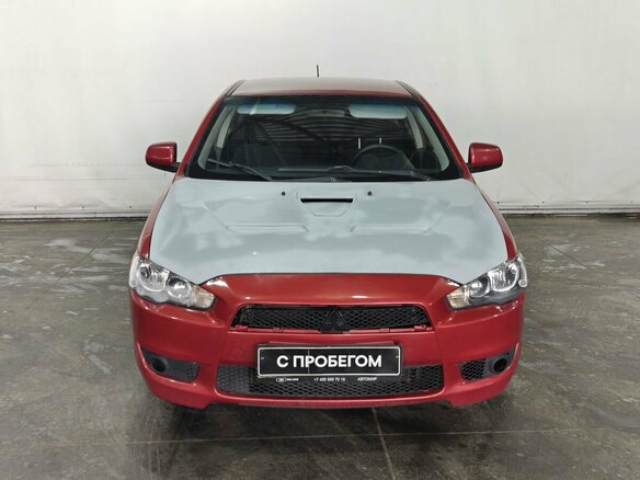 2007 Mitsubishi Lancer X, красный, 670000 рублей - вид 1