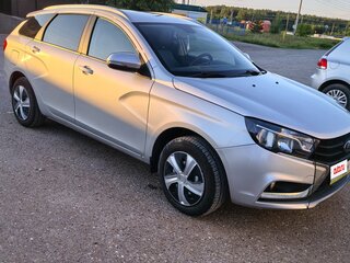2019 Lada (ВАЗ) Vesta SW I, серебристый, 1150000 рублей, вид 2
