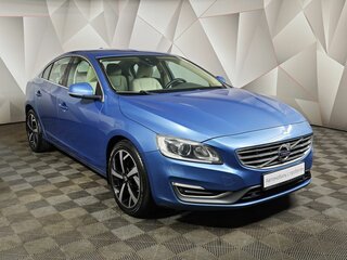 2014 Volvo S60 II Рестайлинг, голубой, 1395000 рублей, вид 3