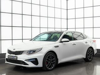 2019 Kia Optima IV Рестайлинг, белый, 2189000 рублей, вид 1
