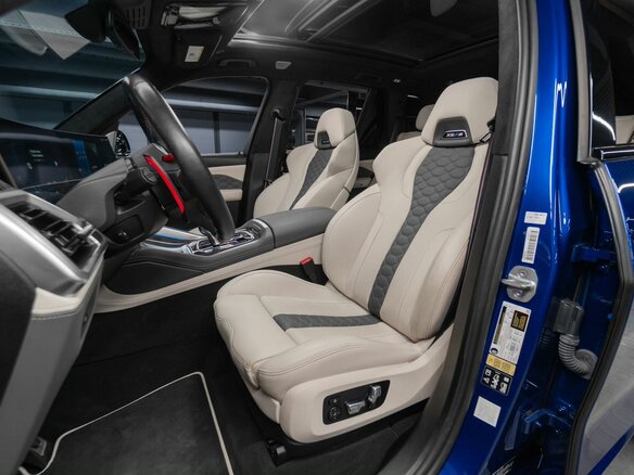 2023 BMW X5 M Competition III (F95) Рестайлинг, синий, 14737000 рублей - вид 15