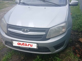 2012 Lada (ВАЗ) Granta I, серебристый, 195000 рублей, вид 1