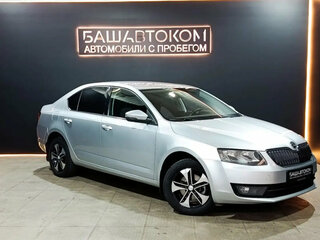 2014 Skoda Octavia III (A7), серебристый, 1359000 рублей, вид 3