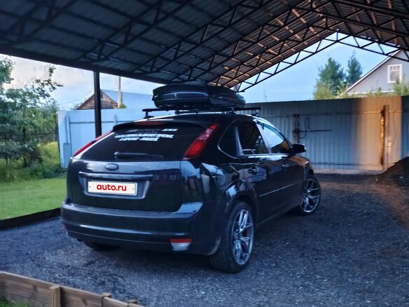 2007 Ford Focus II, чёрный, 670000 рублей - вид 3