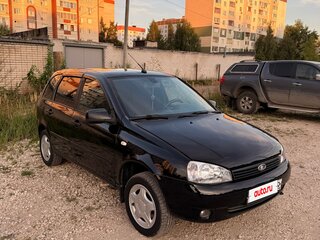 2011 Lada (ВАЗ) Kalina I, чёрный, 345000 рублей, вид 3
